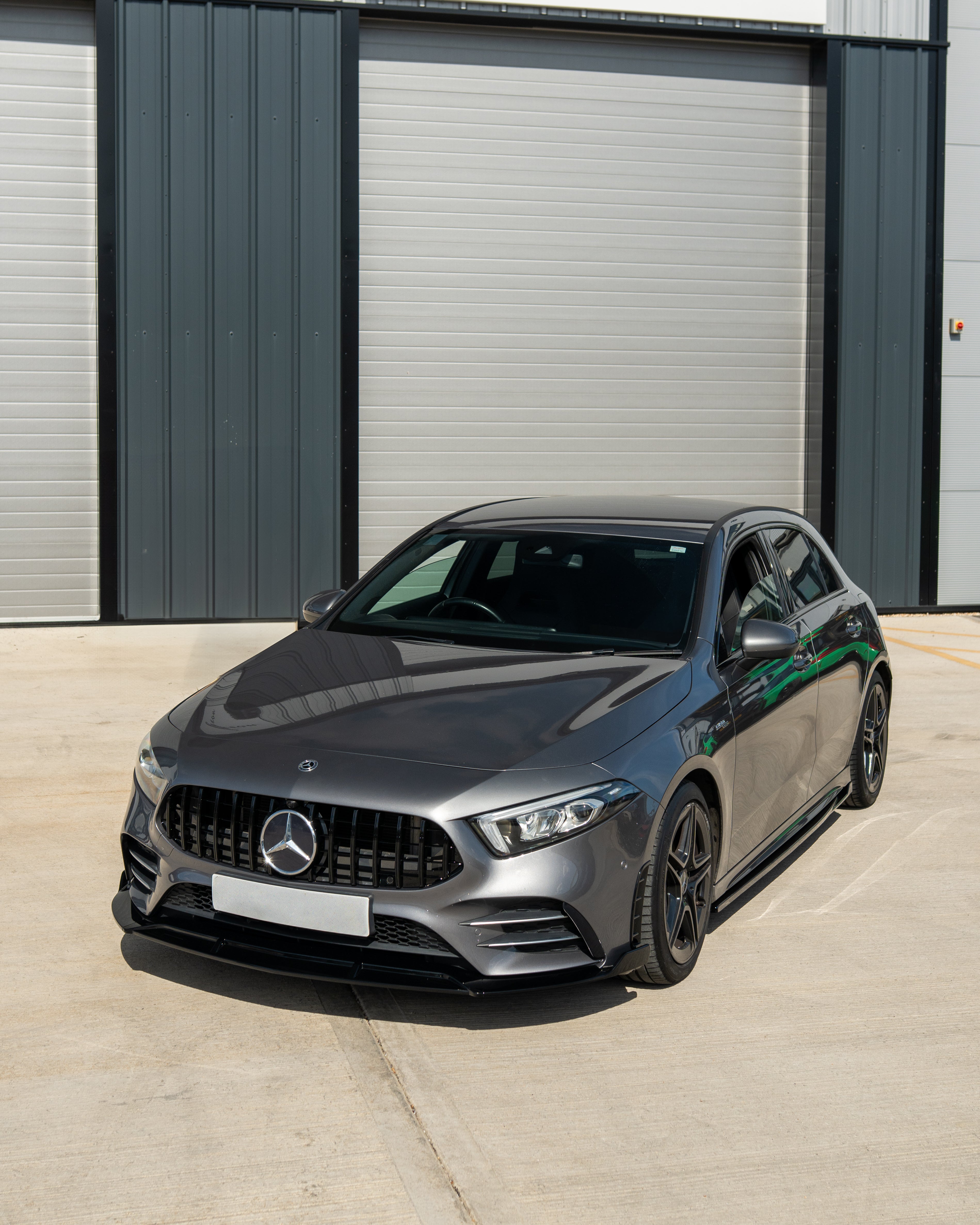 MERCEDES A-CLASS W177 & V177 2018+ GLOSS BLACK SIDE SKIRTS