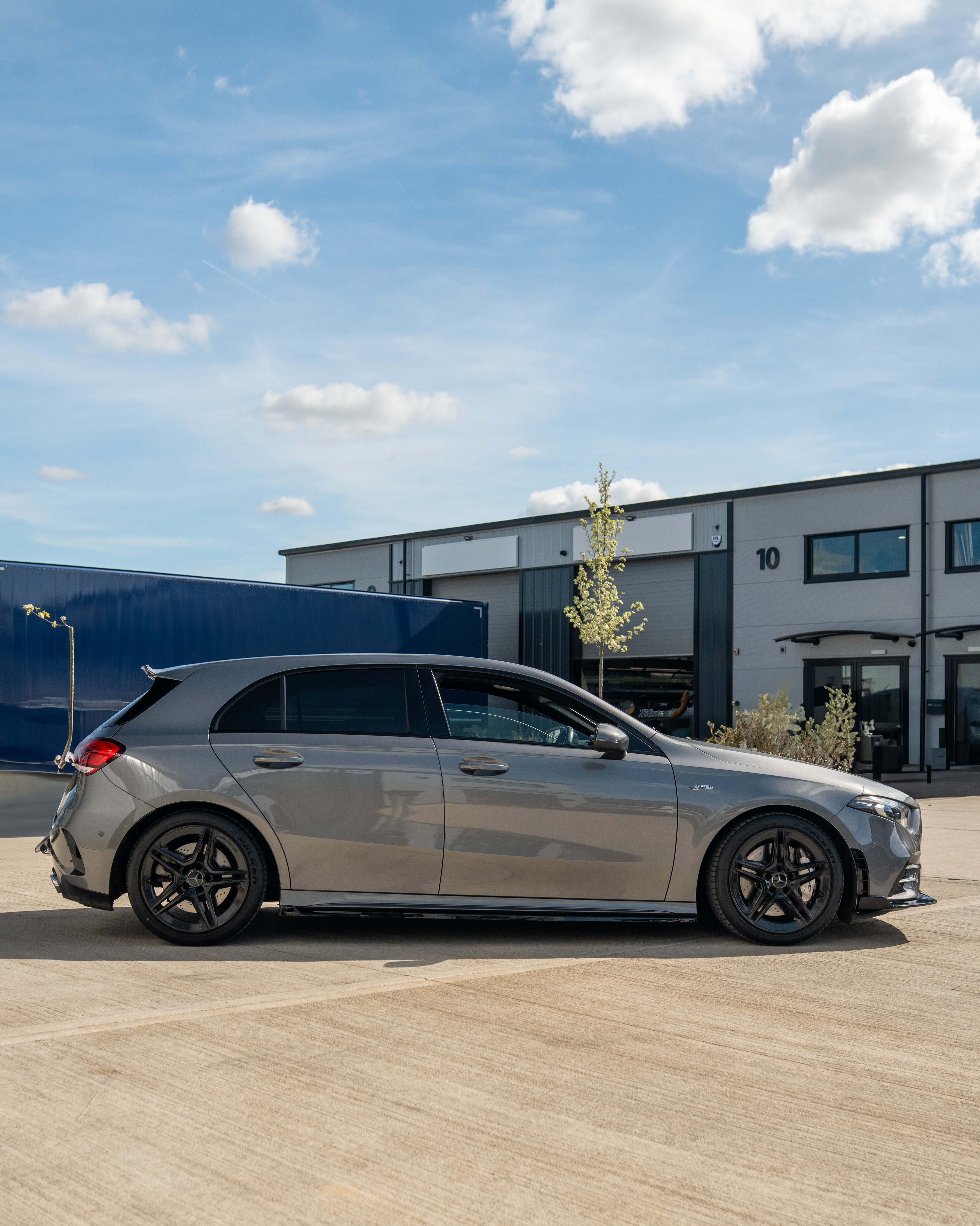 MERCEDES A-CLASS W177 & V177 2018+ GLOSS BLACK SIDE SKIRTS