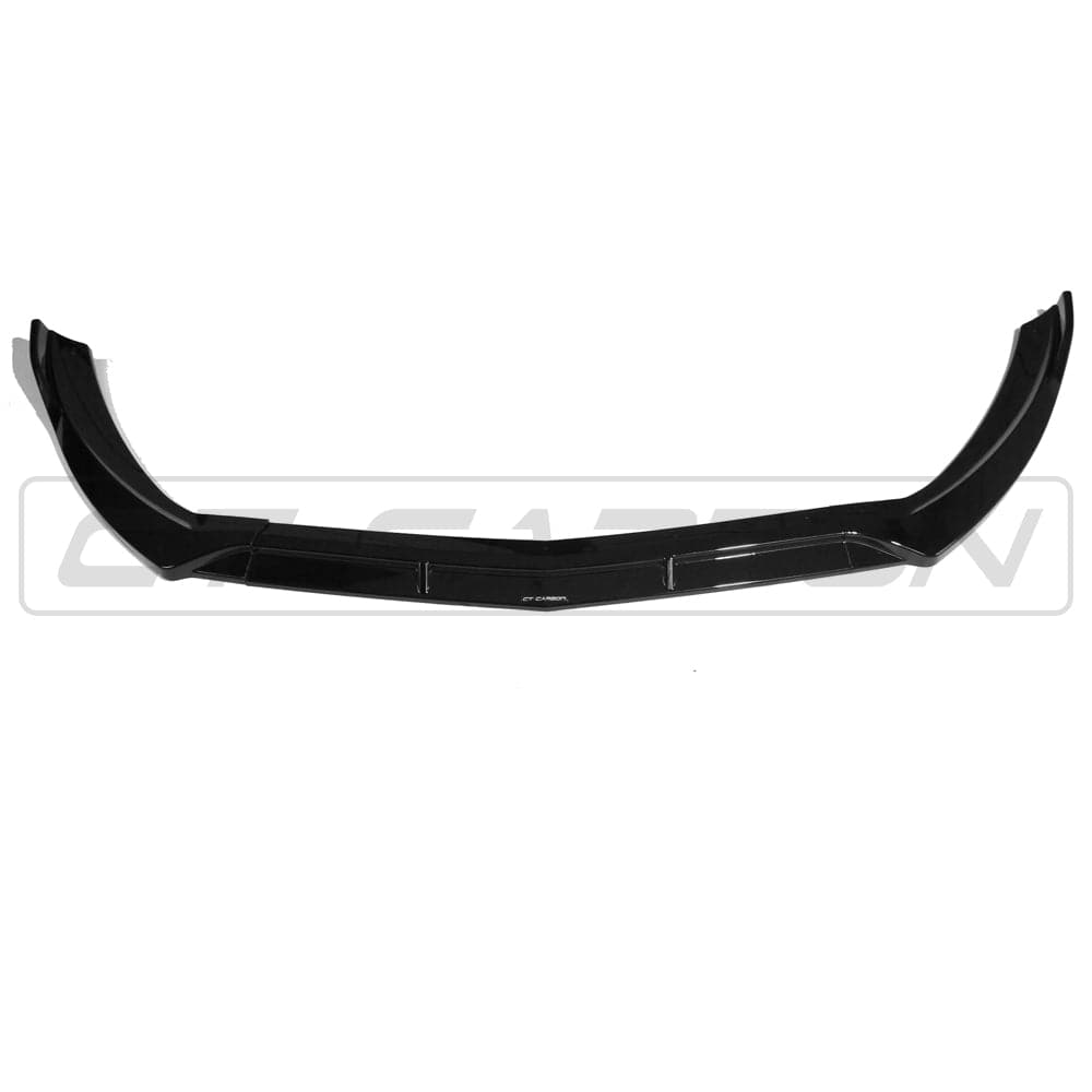 CT CARBON Splitter MERCEDES CLA-CLASS AMG-LINE C117 2016-2019 GLOSS BLACK SPLITTER