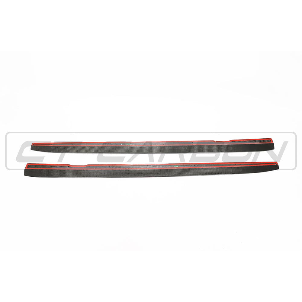 CT CARBON Side Skirts MERCEDES E63 W213 CARBON FIBRE SIDE SKIRTS - CT DESIGN