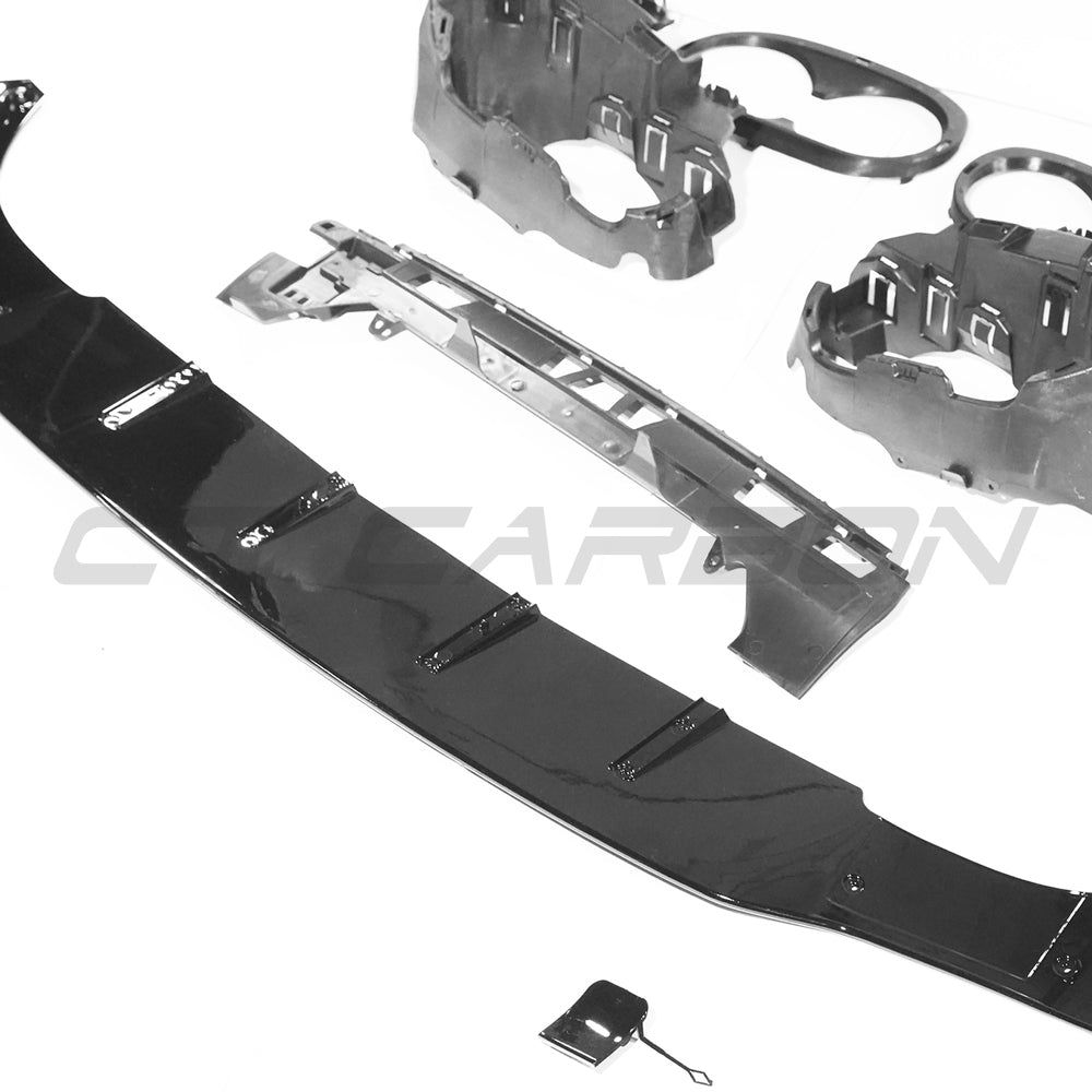 MERCEDES W118 CLA & CLA35 GLOSS BLACK QUAD TIP DIFFUSER