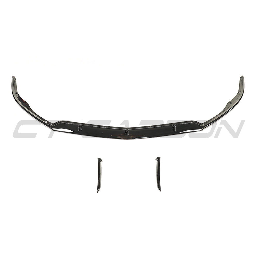 MERCEDES W205 C63 COUPE GLOSS BLACK SPLITTER