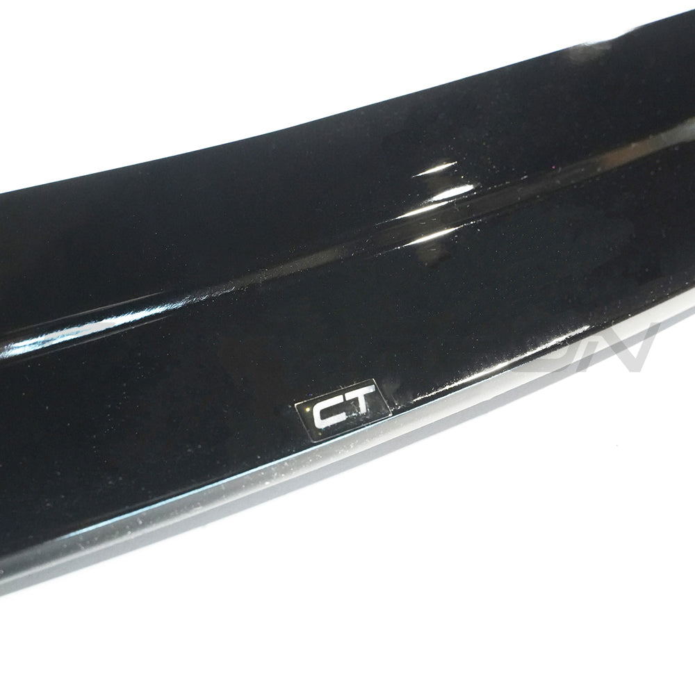 MERCEDES W206 2021+ C-CLASS GLOSS BLACK 3-PIECE SPLITTER