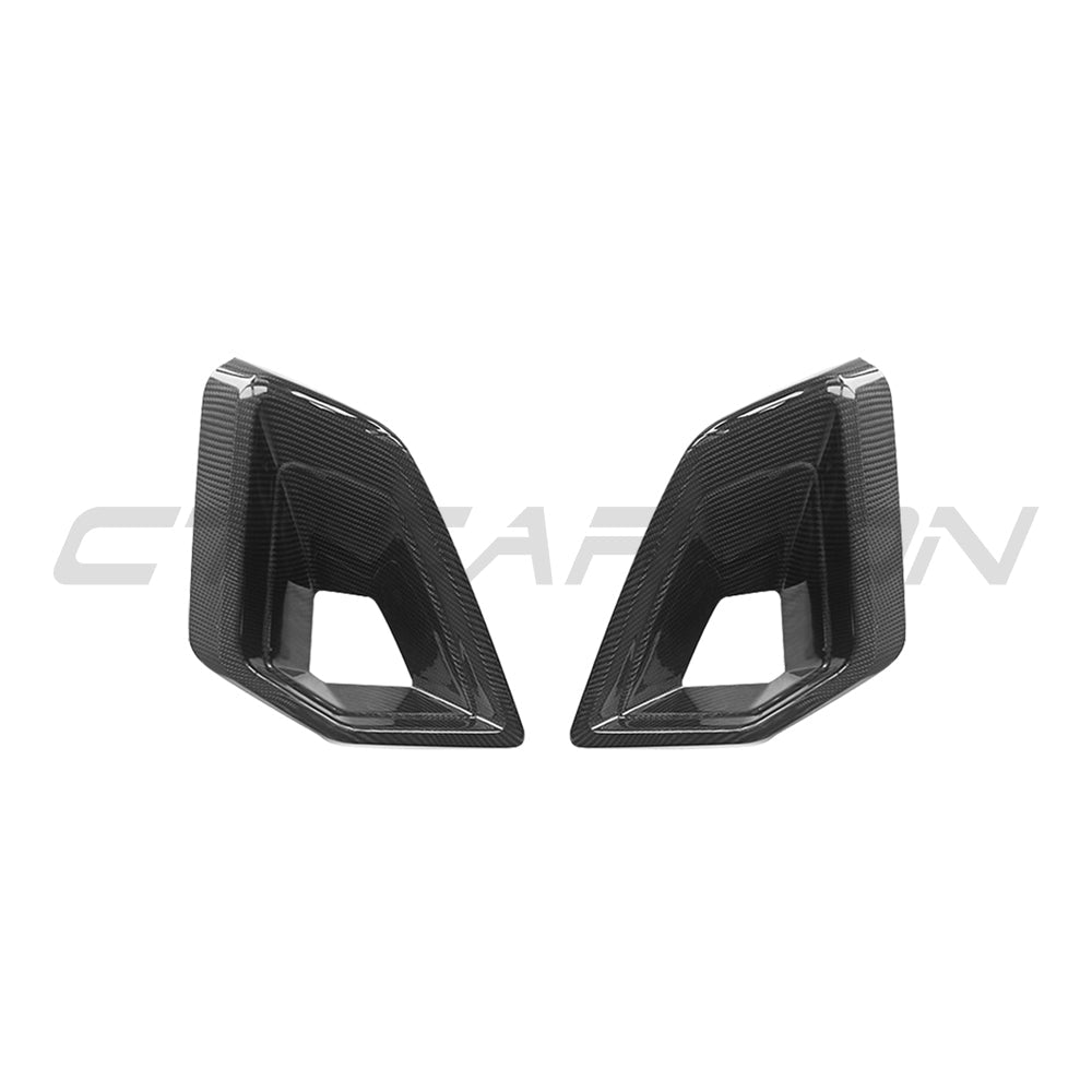 BMW G05 X5 LCI 2024+ LCI CARBON FIBRE FRONT DUCT ADD ON