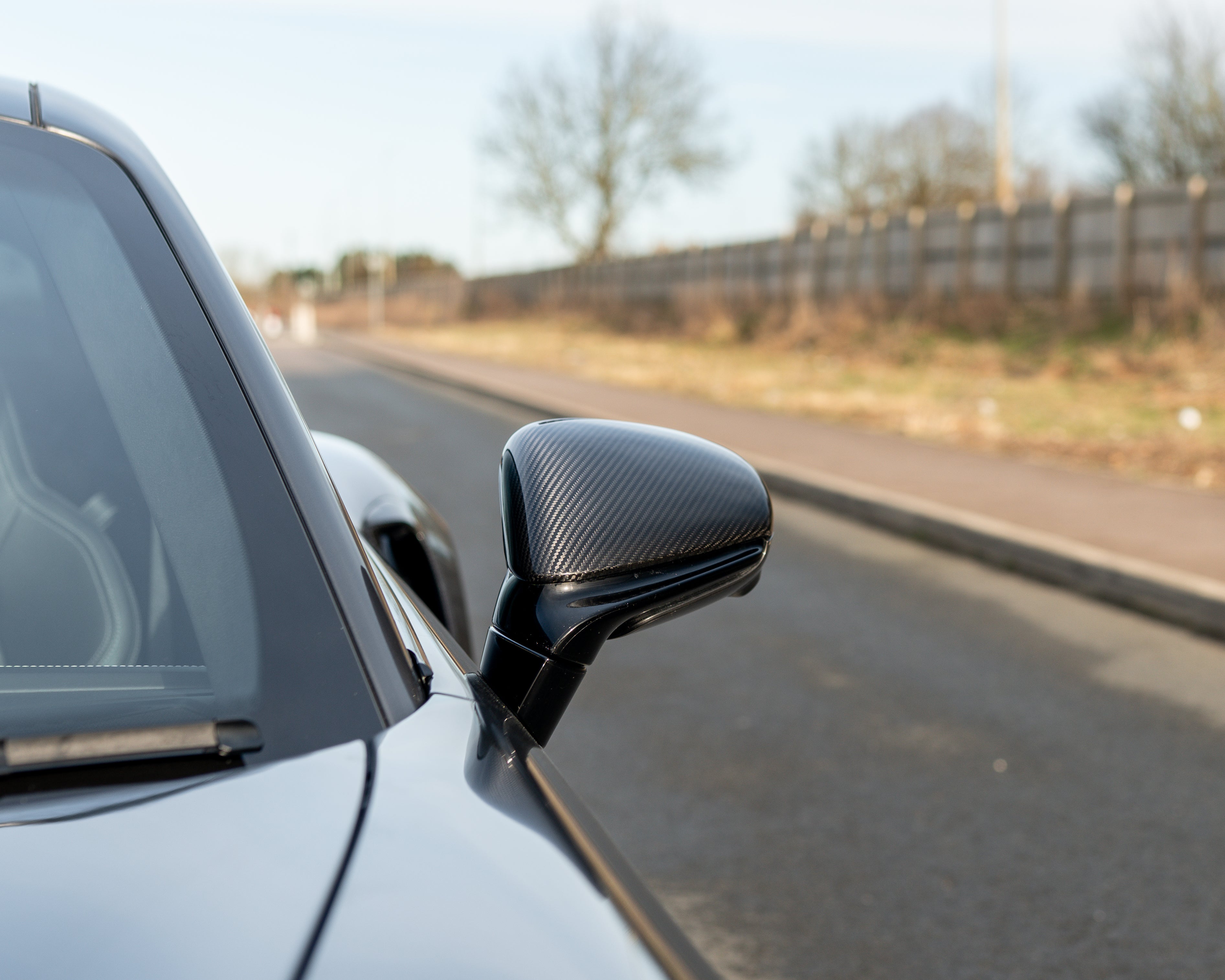 PORSCHE 911 992 CARBON FIBRE MIRRORS - (RHD ONLY)