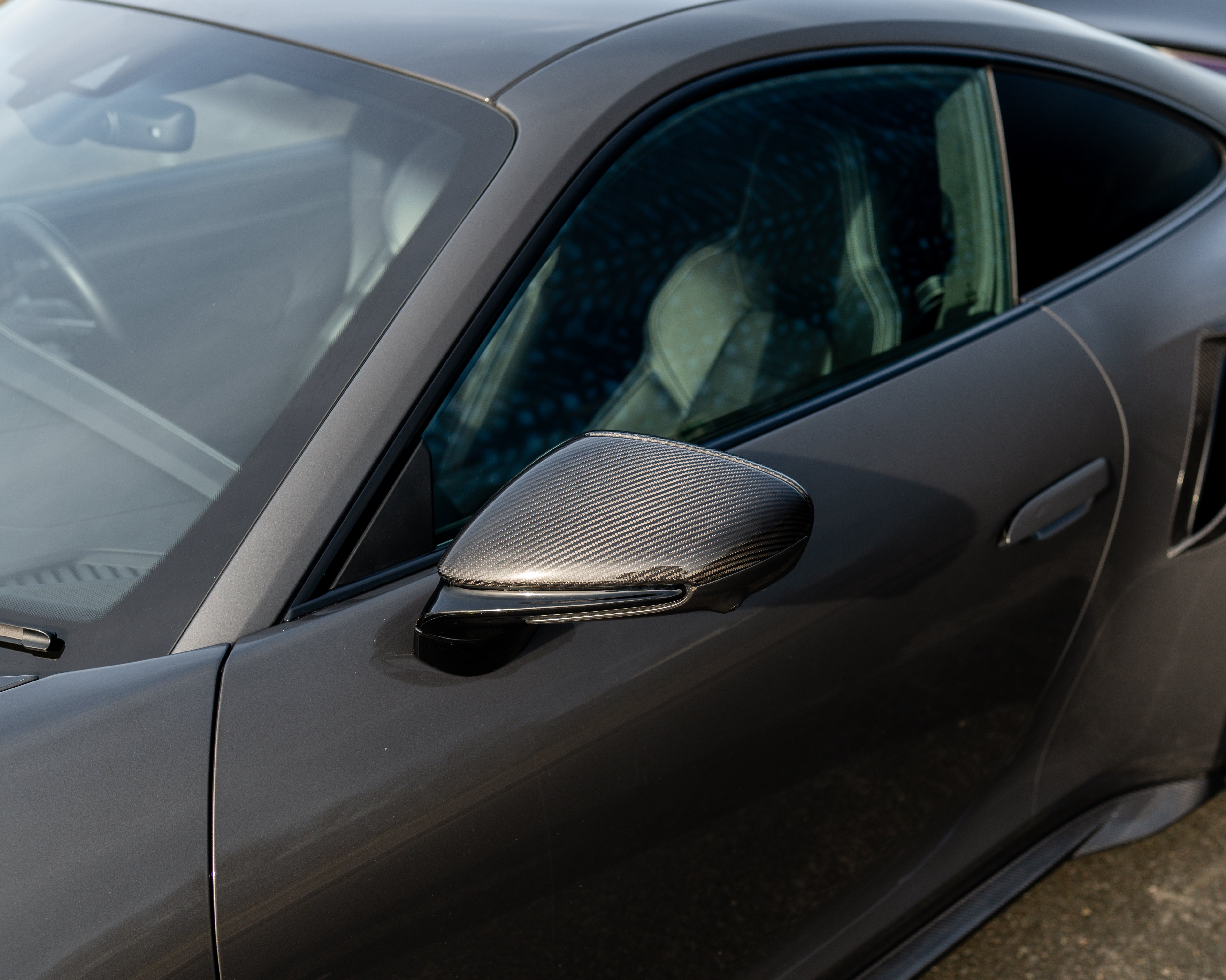 PORSCHE 911 992 CARBON FIBRE MIRRORS - (RHD ONLY)
