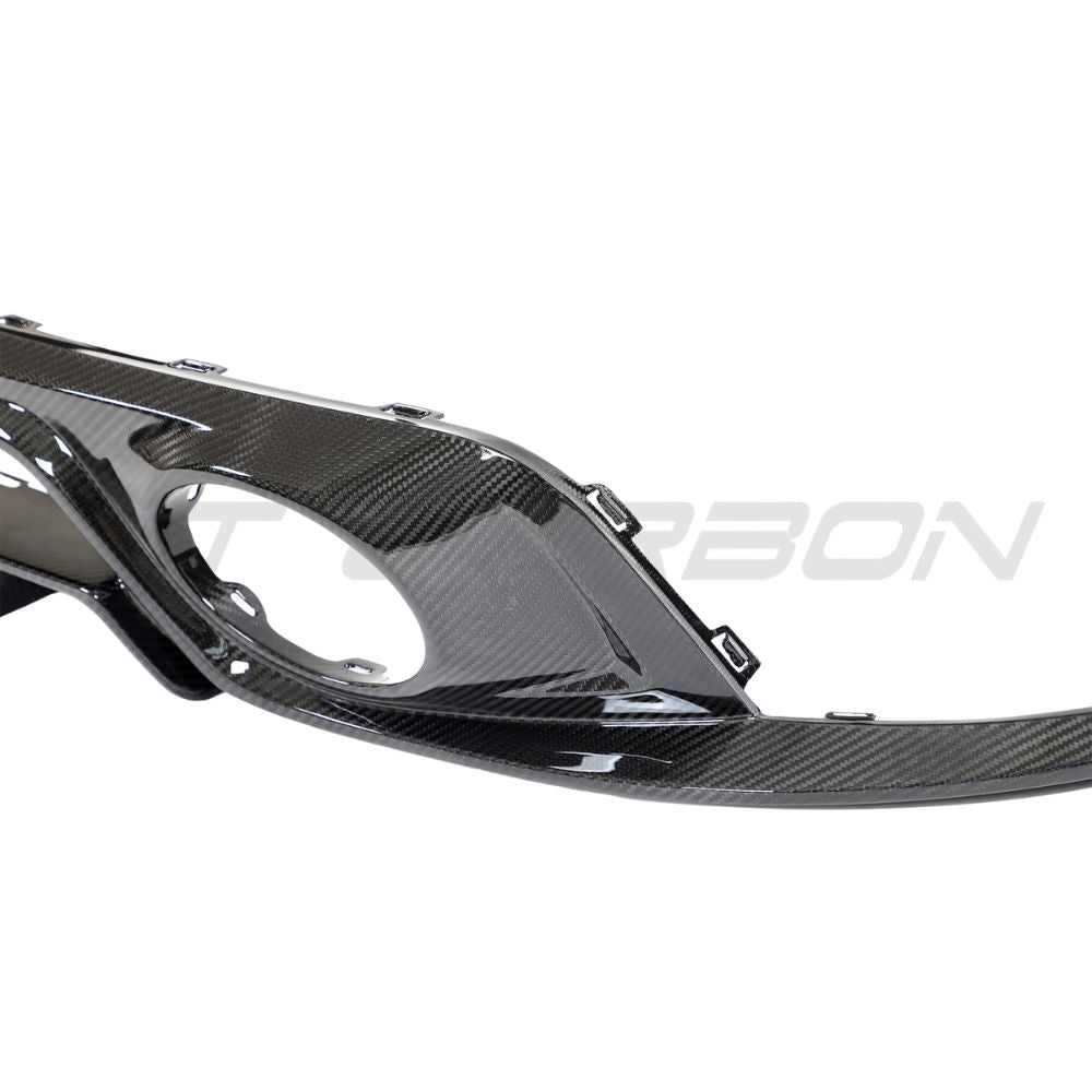 PORSCHE 911 992 TURBO S CARBON FIBRE DIFFUSER - CT DESIGN