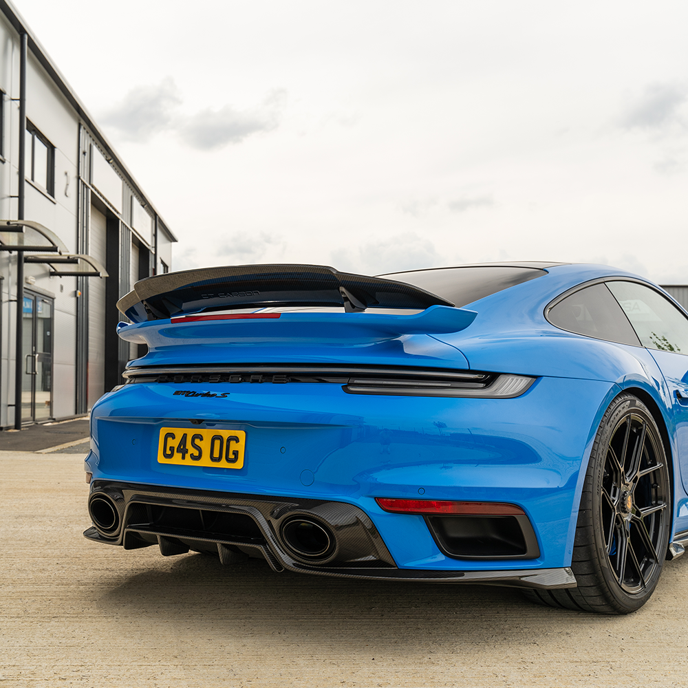 PORSCHE 911 (992) TURBO S CARBON FIBRE SPOILER - CT DESIGN