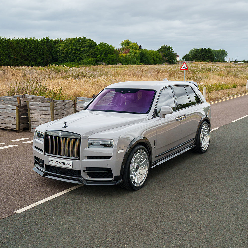 ROLLS ROYCE CULLINAN CARBON FIBRE SIDE SKIRTS - CT DESIGN