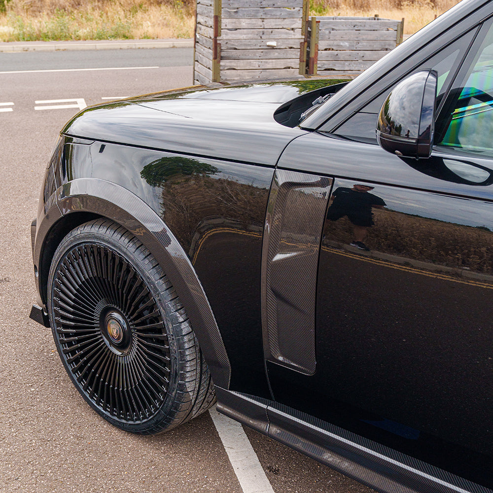 RANGE ROVER L460 2022+ CARBON FIBRE WIDE ARCH EXTENSIONS - CT DESIGN