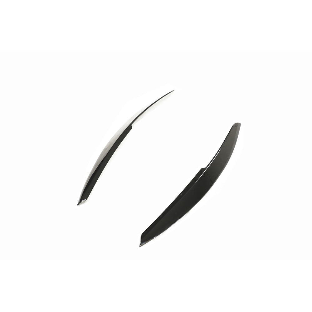 VOLKSWAGEN POLO MK5 GLOSS BLACK HEADLIGHT EYEBROWS