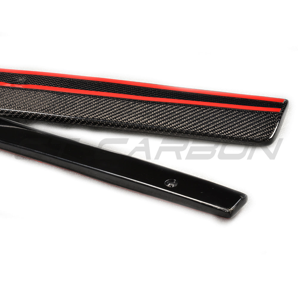 VW GOLF GTD/GTI MK7/7.5 2014-2020 CARBON FIBRE SIDE SKIRTS