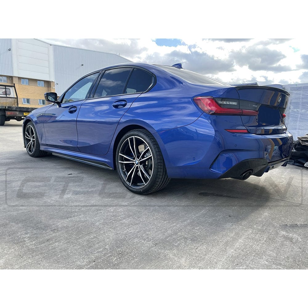 BLAK BY CT Full Kit BMW 3 SERIES G20 GLOSS BLACK FULL KIT (ROUND EXHAUST) - MP STYLE - BLAK BY CT CARBON