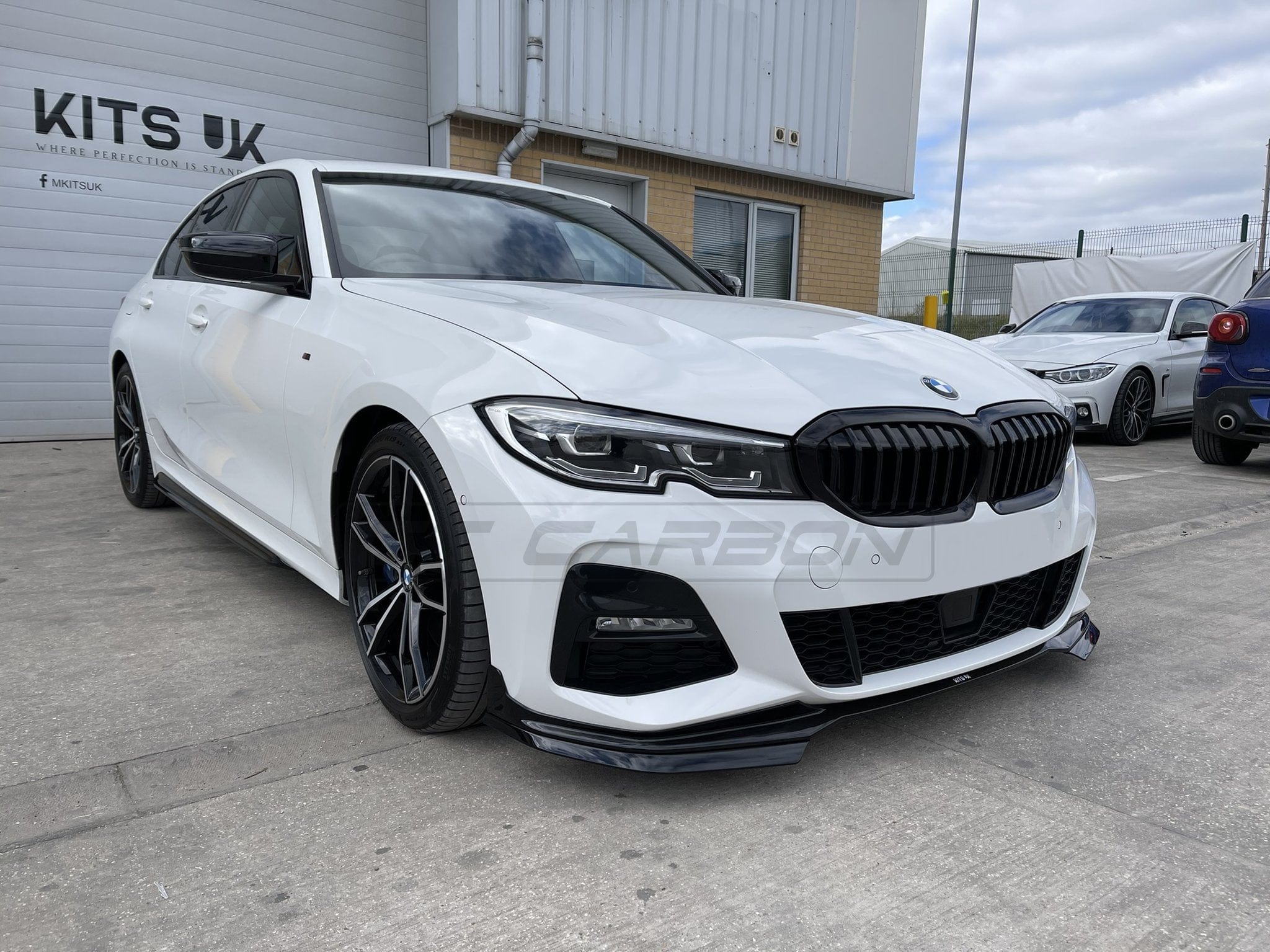 BLAK BY CT Full Kit BMW 3 SERIES G20 GLOSS BLACK FULL KIT (SQUARE EXHAUST) - MP STYLE - BLAK BY CT CARBON