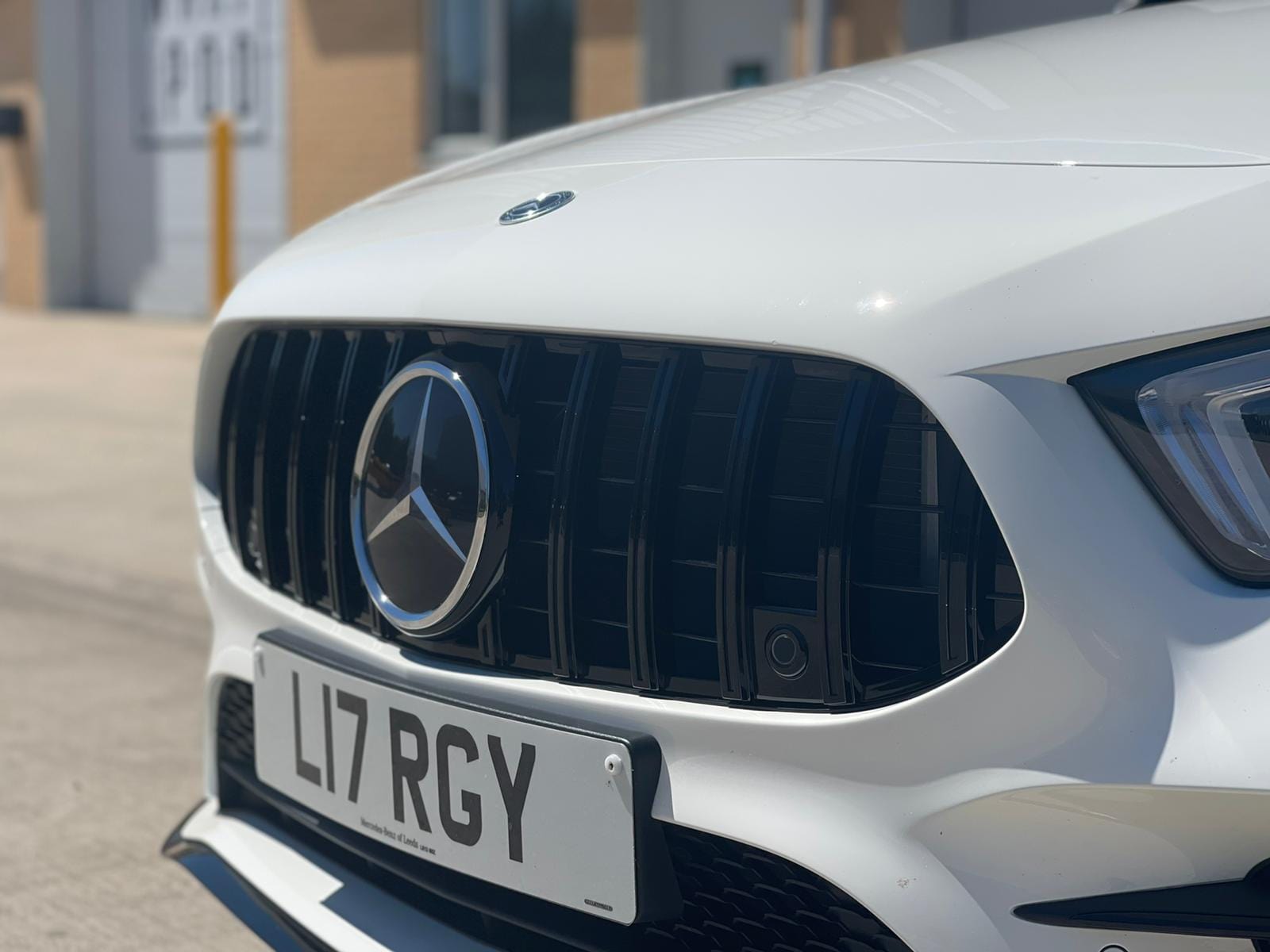 BLAK BY CT Grille MERCEDES V177 & W177 A CLASS PANAMERICA BLACK GRILLE