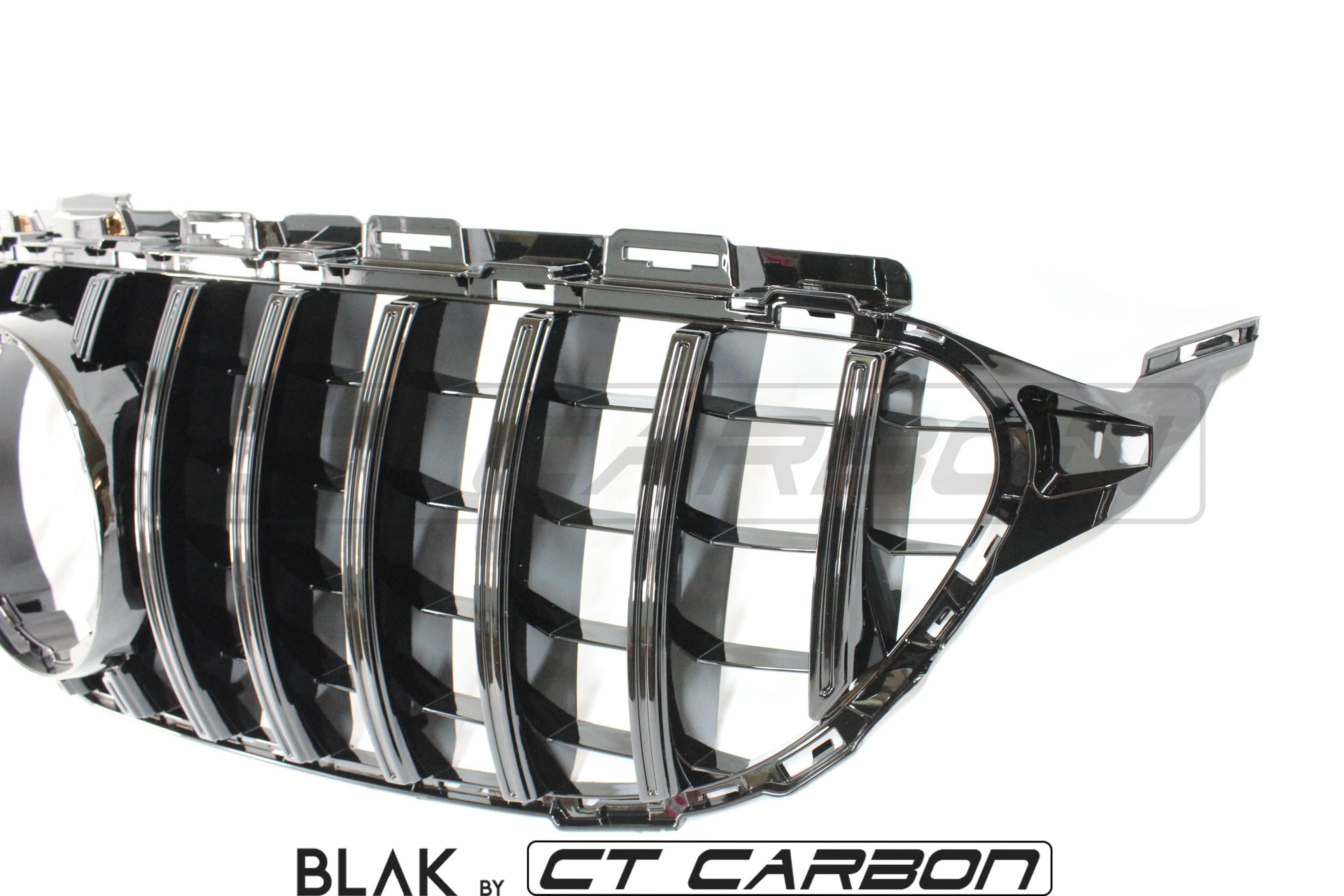 BLAK BY CT Grille MERCEDES W205 C63 AMG 2014-2018 AMG GT BLACK GRILLE (WITHOUT CAMERA)