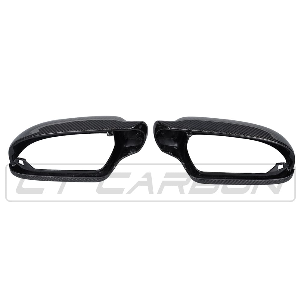 BLAK BY CT Mirror Replacements AUDI A4/S4/A5/S5 B8.5 2012-2016 CARBON FIBRE MIRRORS