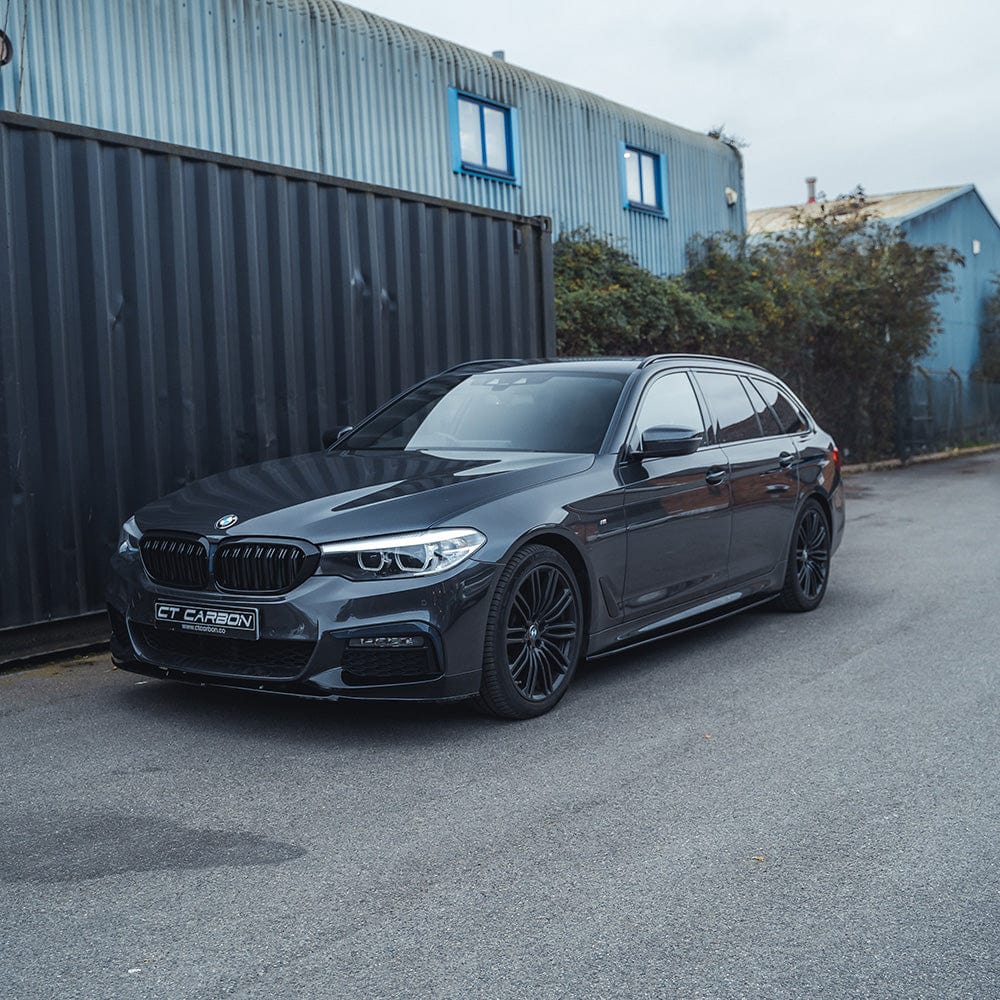 BLAK BY CT Side Skirts BMW 5 SERIES G30 GLOSS BLACK SIDE SKIRTS - MP STYLE - BLAK BY CT CARBON