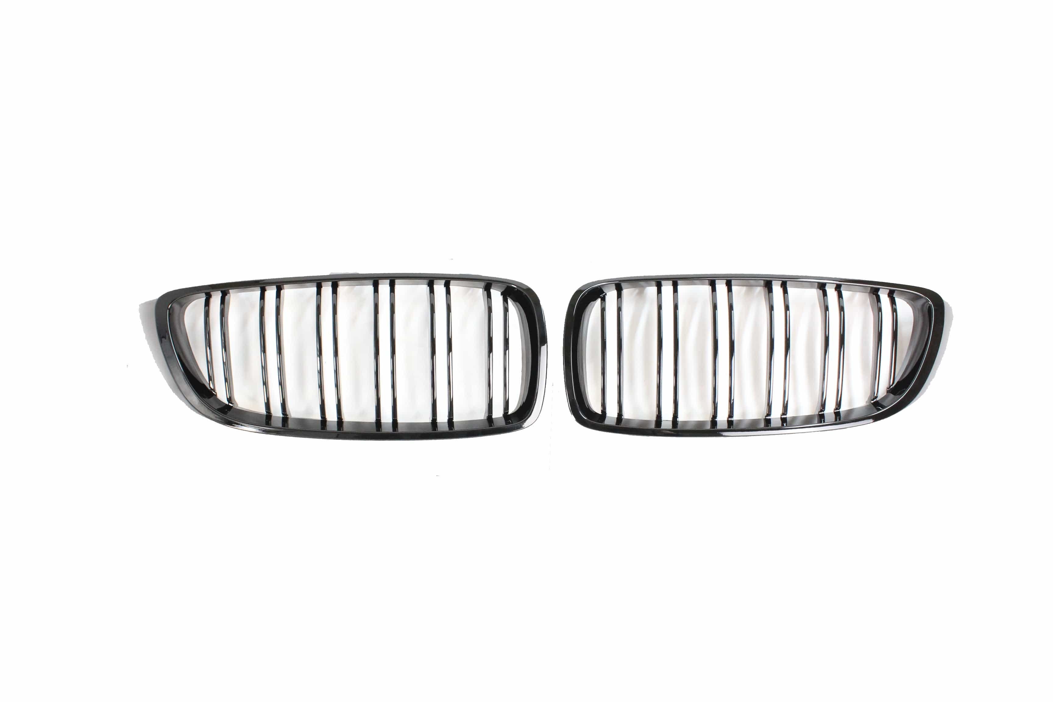 BLAK BY CT Splitter BMW M4 F82 / F83 & F32 4 SERIES DOUBLE SLAT BLACK GRILLES - BLAK BY CT CARBON