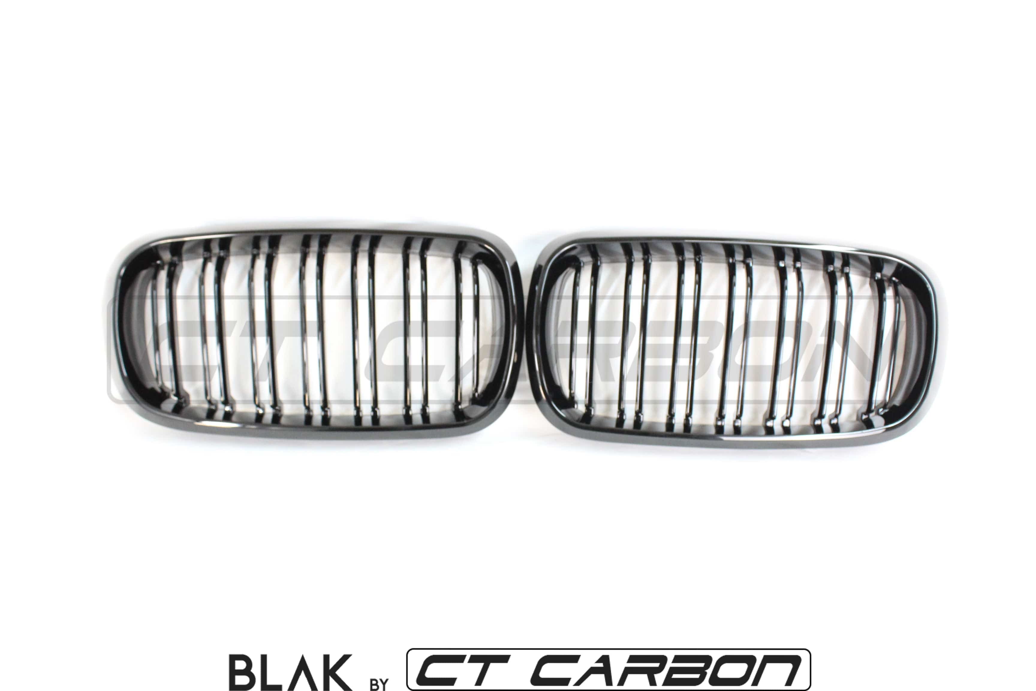 BLAK BY CT Splitter BMW X5M/X6M F16 & F15 DOUBLE SLAT GRILLES - BLAK BY CT CARBON