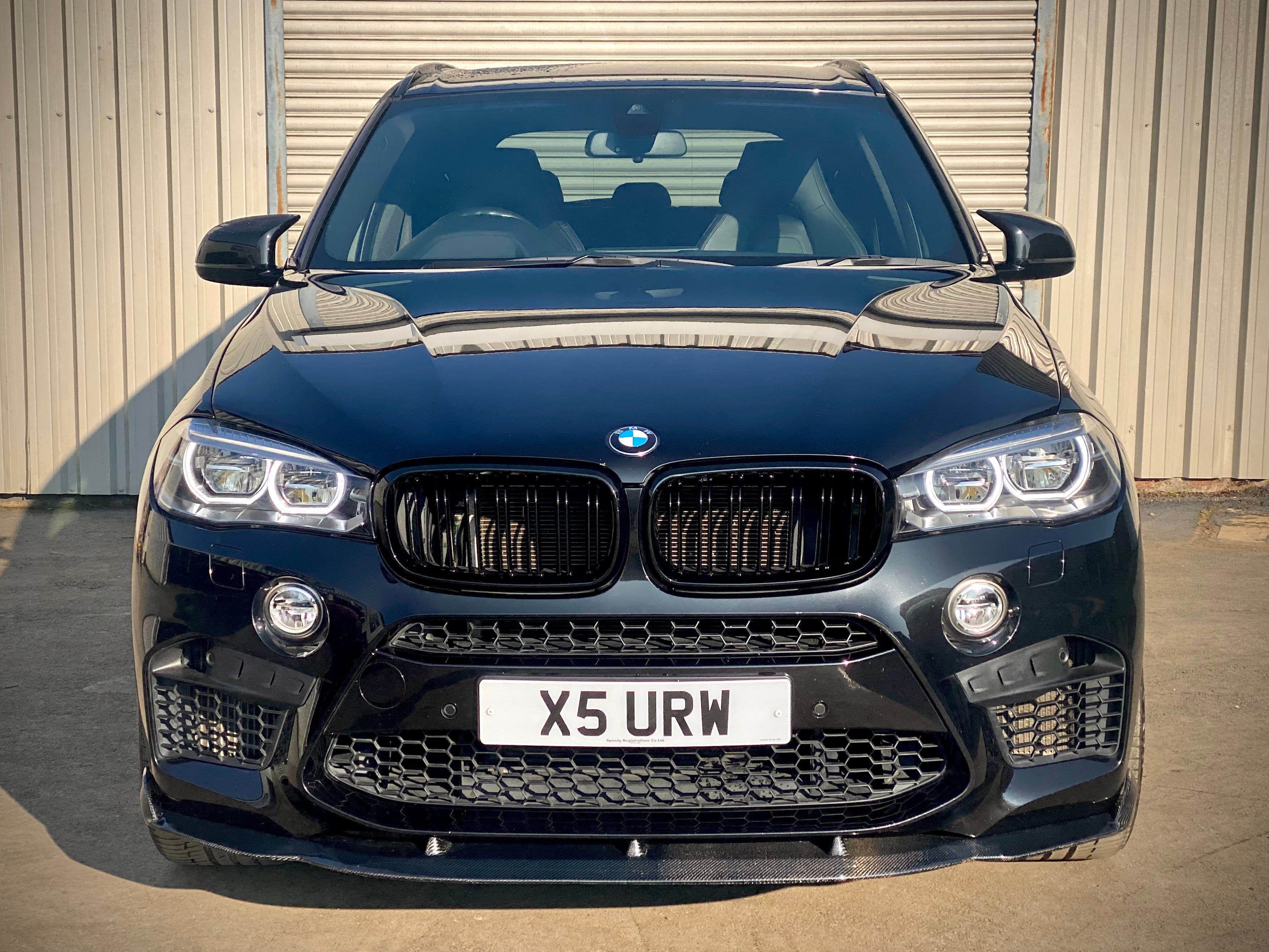 BLAK BY CT Splitter BMW X5M/X6M F16 & F15 DOUBLE SLAT GRILLES - BLAK BY CT CARBON