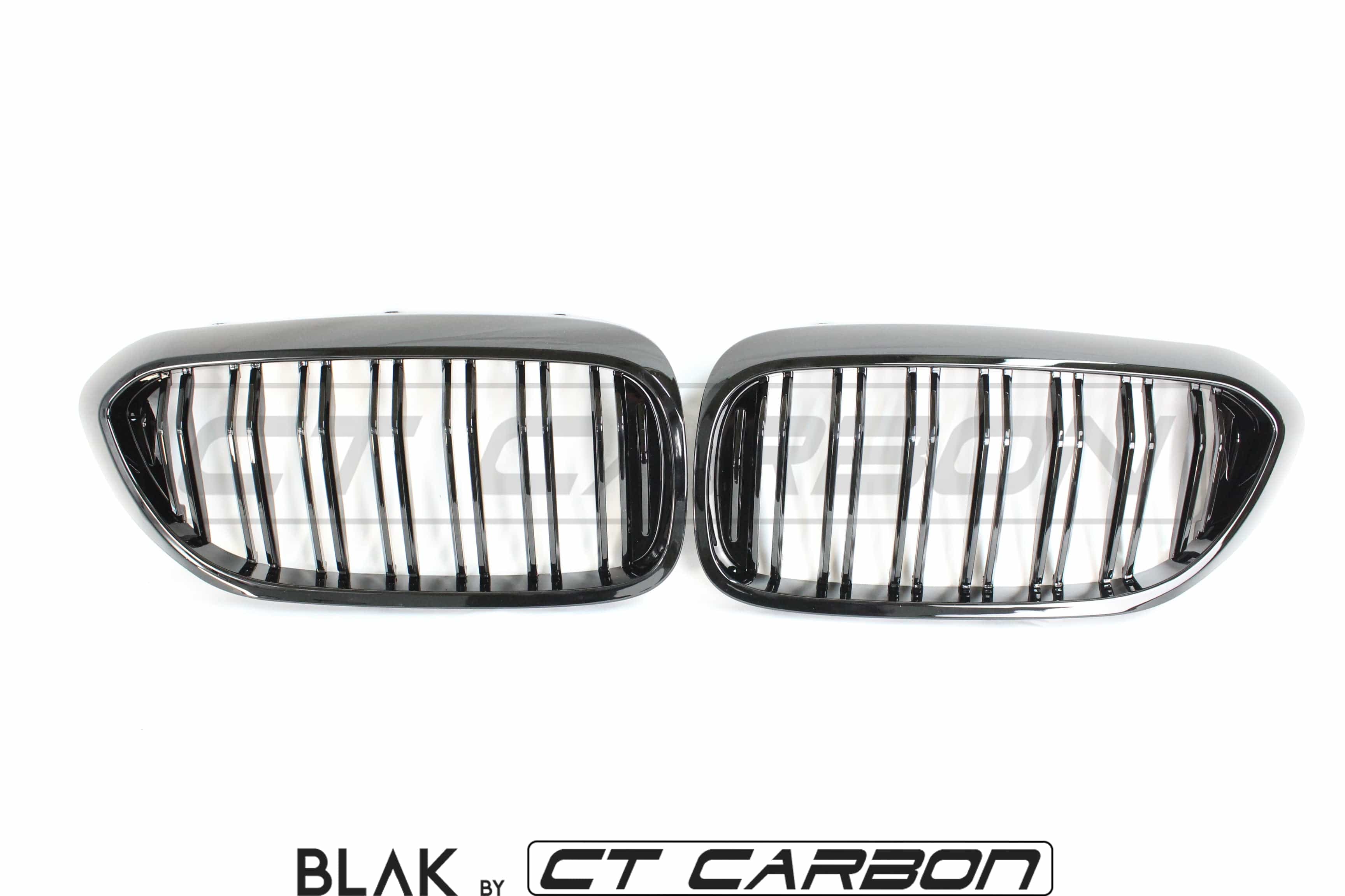 BLAK BY CT Vehicles & Parts BMW M5 F90 / 5 SERIES G30 DOUBLE SLAT BLACK GRILLES - BLAK BY CT CARBON