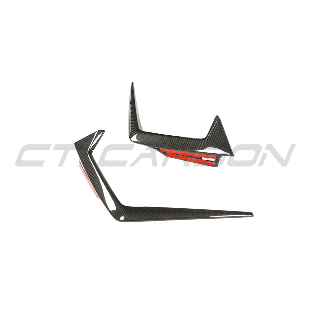 BMW G90/G99 M5 2024+ CARBON FIBRE FRONT BUMPER TRIM - CT DESIGN