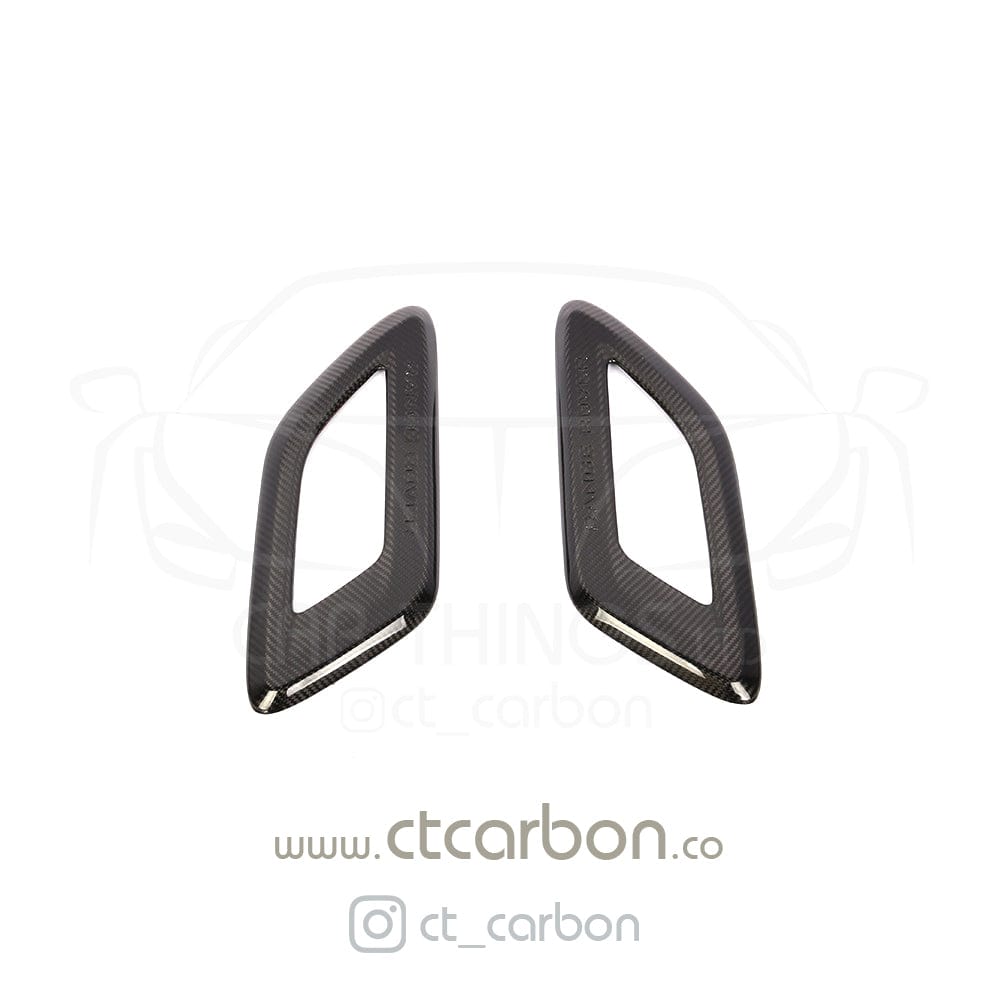 CT CARBON Bonnet Trim RANGE ROVER SPORT CARBON FIBRE INTAKES - CT CARBON