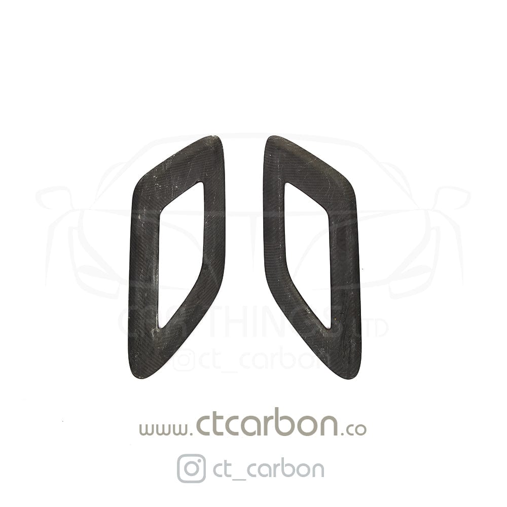 CT CARBON Bonnet Trim RANGE ROVER SPORT CARBON FIBRE INTAKES - CT CARBON
