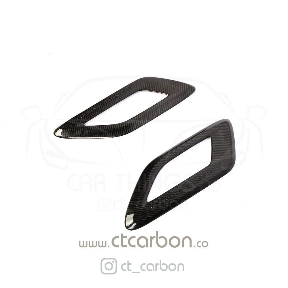 CT CARBON Bonnet Trim RANGE ROVER SPORT CARBON FIBRE INTAKES - CT CARBON