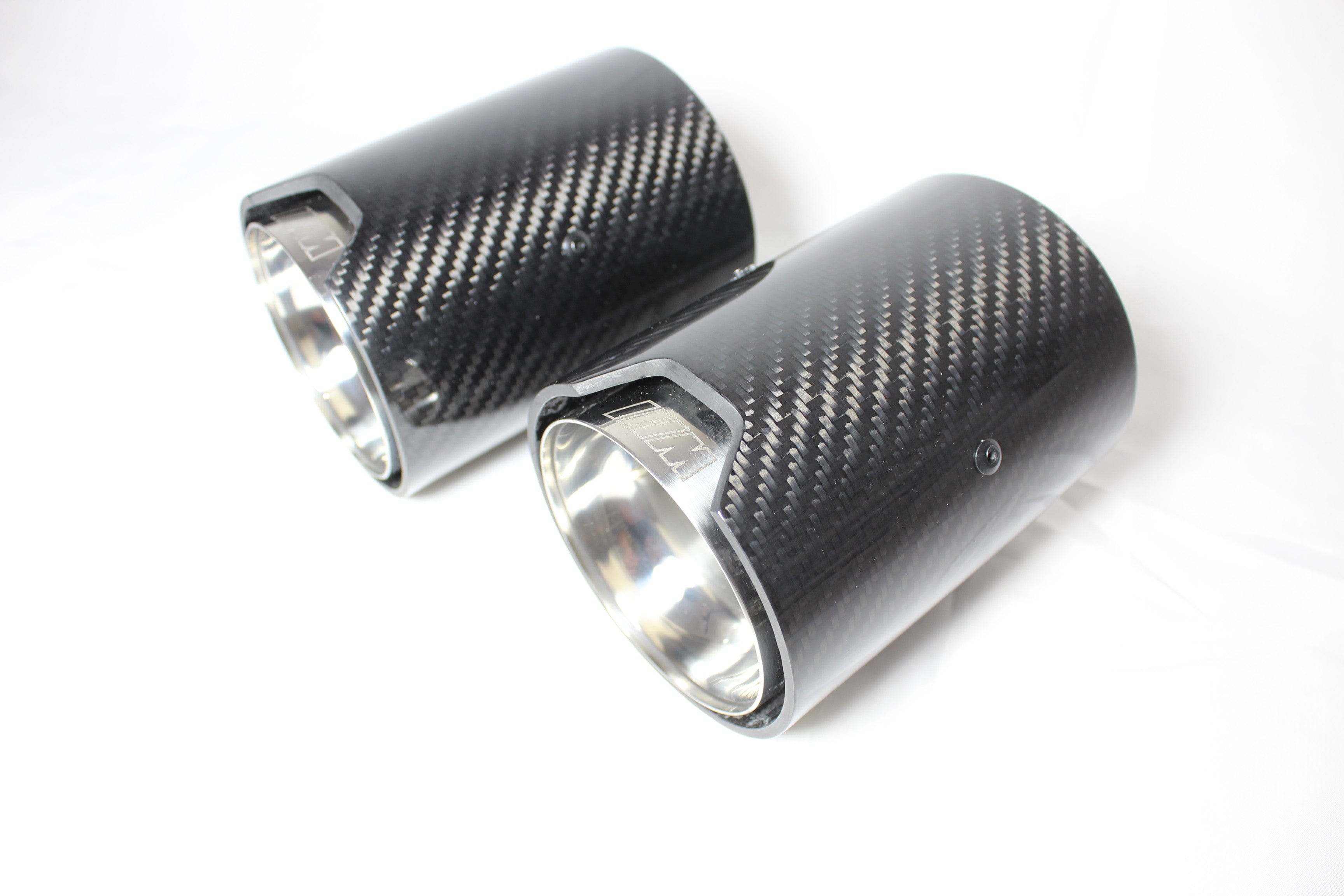 CT CARBON Exhaust Tips BMW CARBON EXHAUST TIPS 135i/140i/235i/240i/335i/340i/435i/440i - CHROME (SET OF 2)