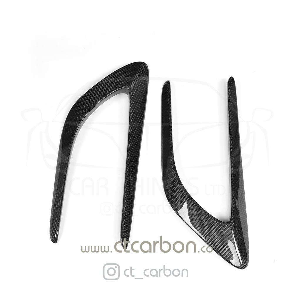 CT CARBON External Styling MERCEDES C63/C63S W205 COUPE CARBON FIBRE WING TRIMS