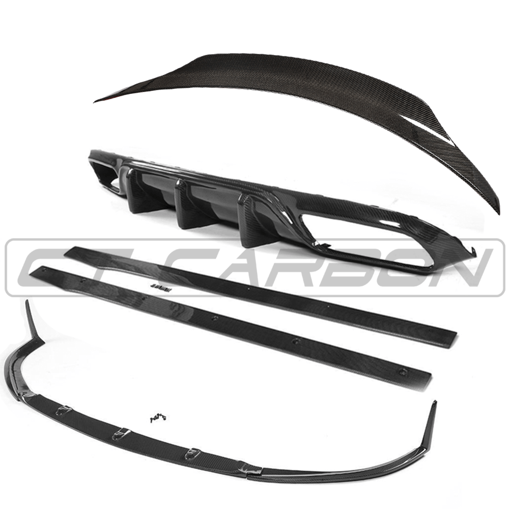 CT CARBON Full Kit MERCEDES C63 W205 CONVERTIBLE FULL CARBON FIBRE KIT - V1