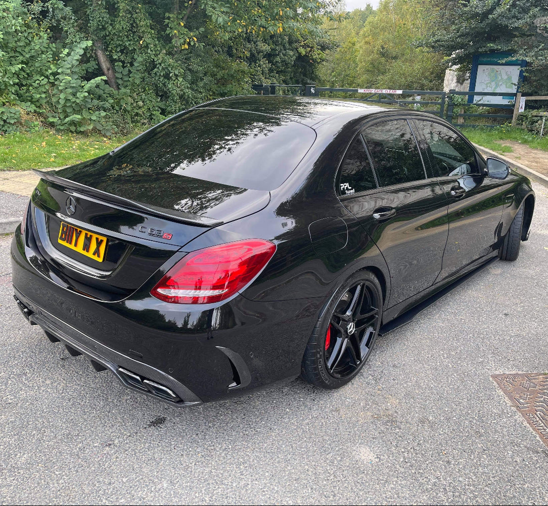 CT CARBON Full Kit MERCEDES C63 W205 SALOON FULL CARBON FIBRE KIT - PS x B STYLE