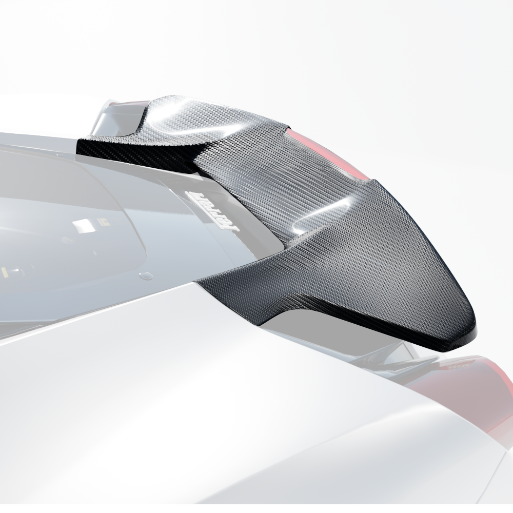 FERRARI 488 PISTA CARBON FIBRE SPOILER - CT DESIGN