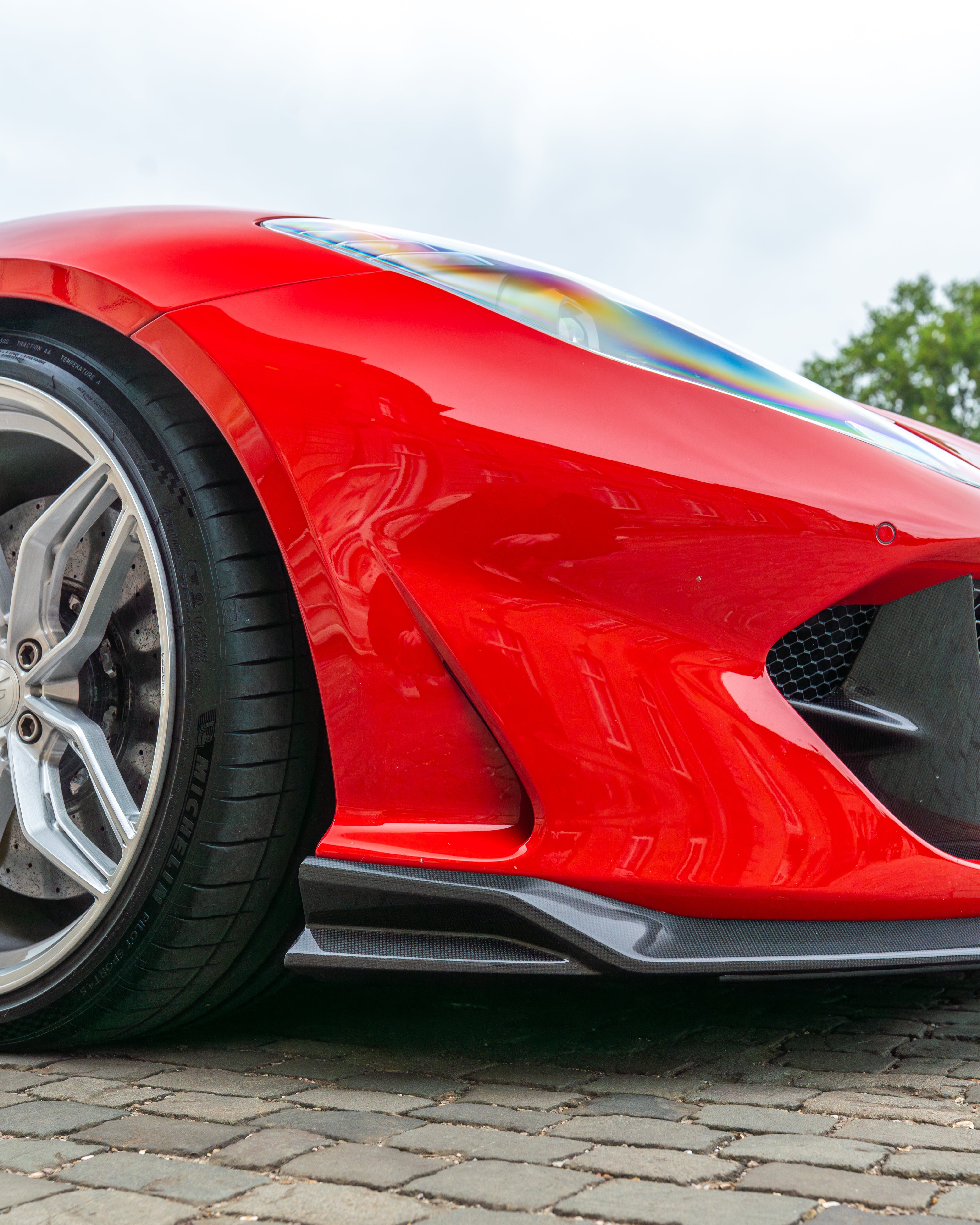 FERRARI 812 SUPERFAST & GTS CARBON FIBRE SPLITTER- CT DESIGN