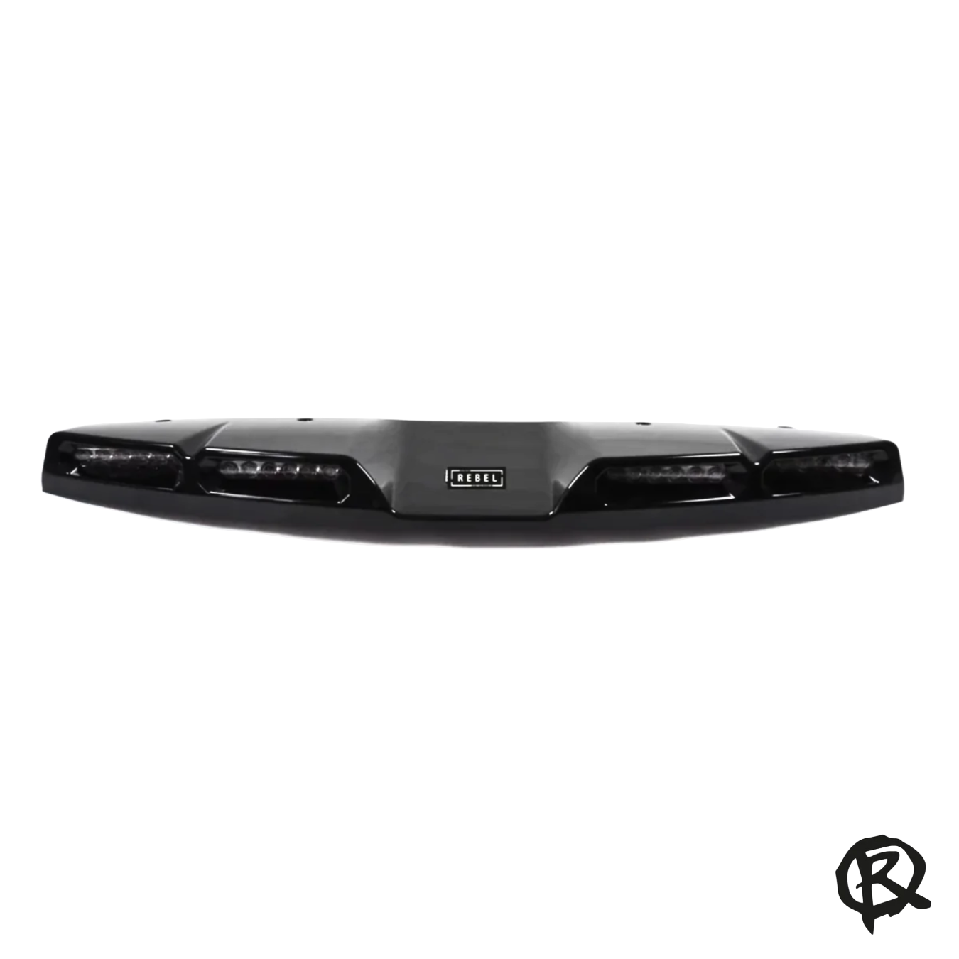 Defender L663 Gloss Black Roof Light Pod Kit - V5