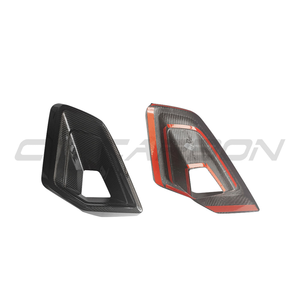 BMW G05 X5 LCI 2024+ LCI CARBON FIBRE FRONT DUCT ADD ON