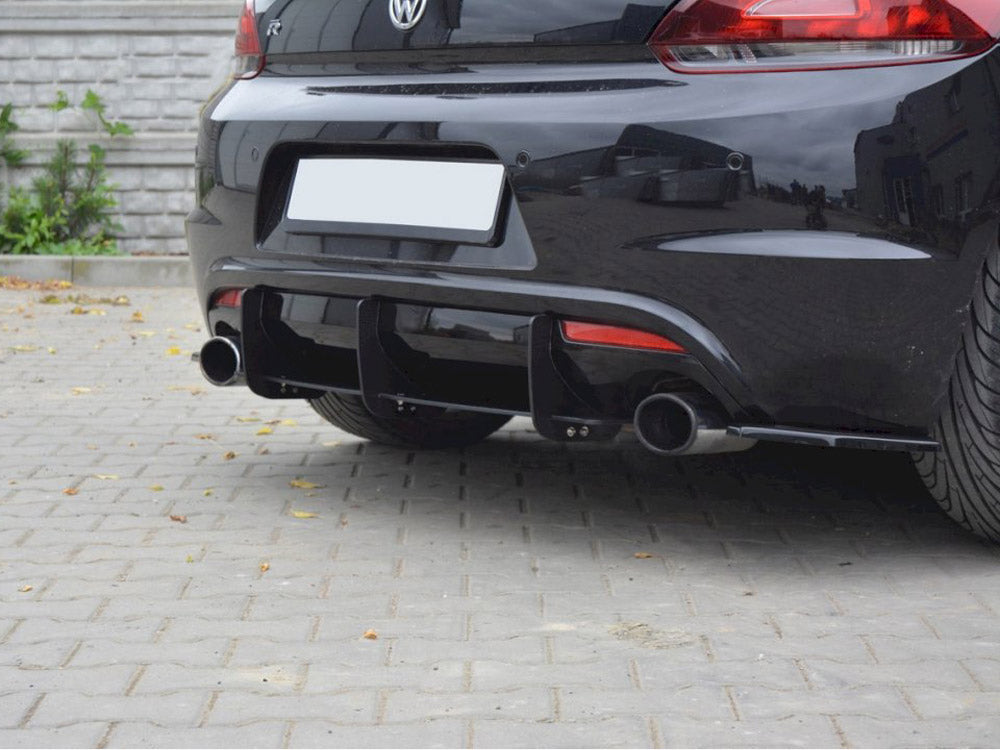 Vw Scirocco R Rear Diffuser &Amp; Rear Side Splitters