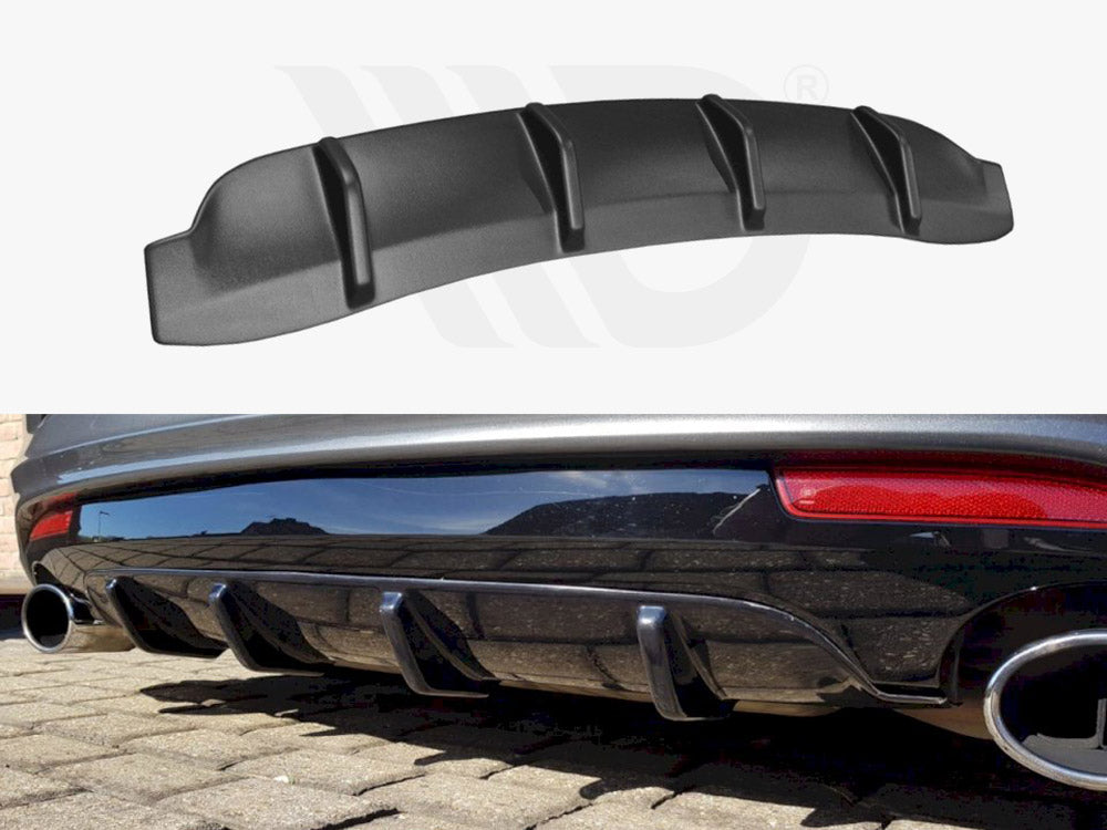 Rear Diffuser Vw Scirocco Mk3 R Facelift (2014-2017)