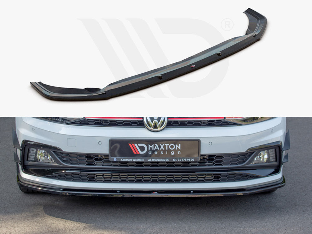 Front Splitter V.1 Volkswagen Polo Gti / R-Line Mk6