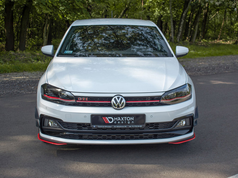 Front Splitter V.5 Vw Polo Mk6 Gti
