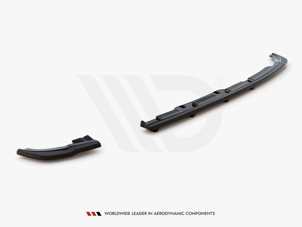 Rear Splitter (Vertical Bars) Volkswagen Polo Gti / R-Line Mk6 - Textured