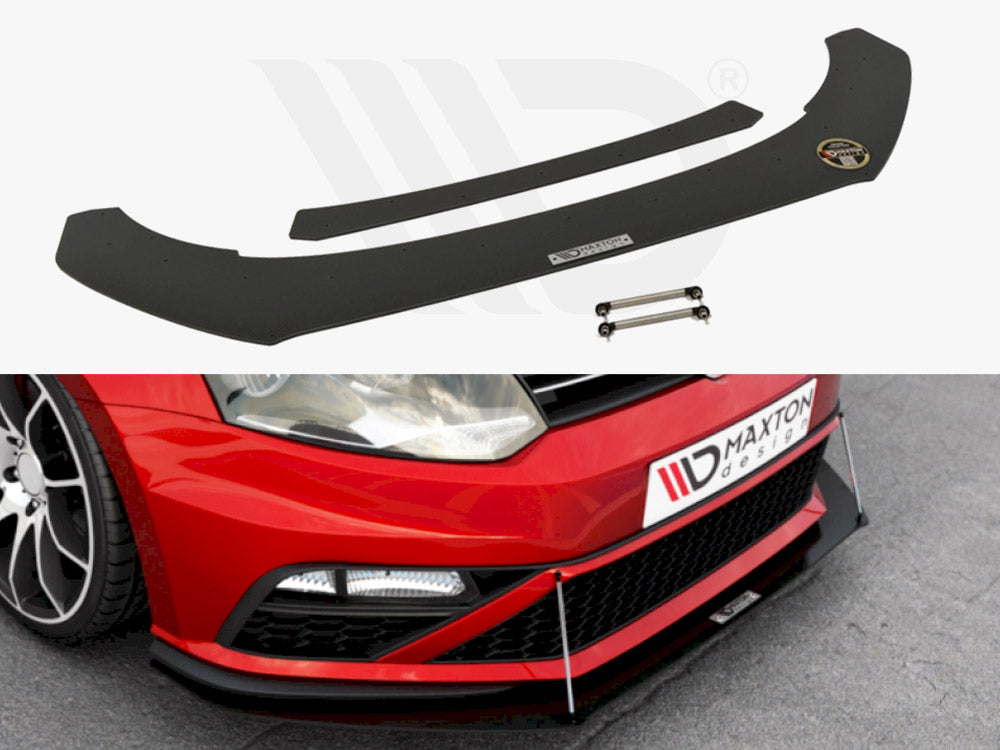 Front Racing Splitter Volkswagen Polo Gti Mk5 Facelift
