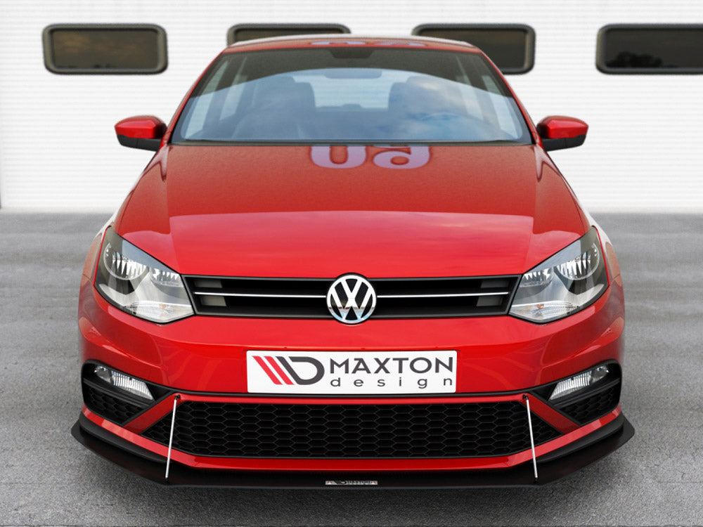 Front Racing Splitter Volkswagen Polo Gti Mk5 Facelift