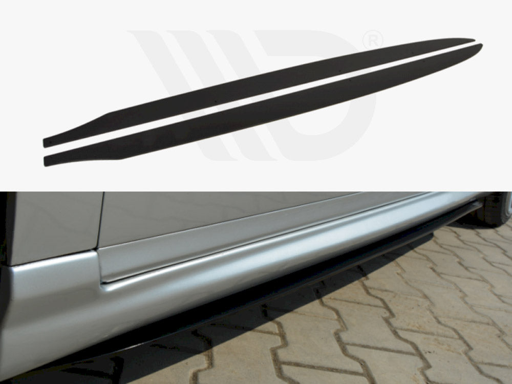 Racing Side Skirts Diffusers Vw Passat B6/B7 R-Line