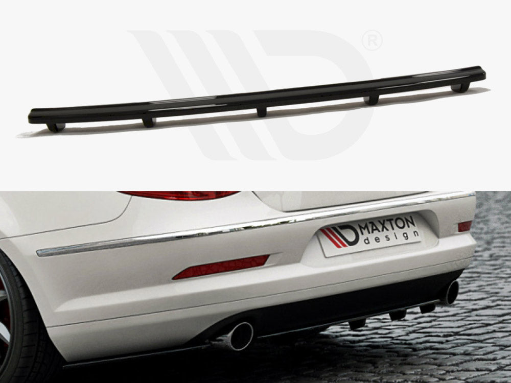 Rear Splitter (Vertical Bars) Vw Passat Cc R36 Rline (Preface)