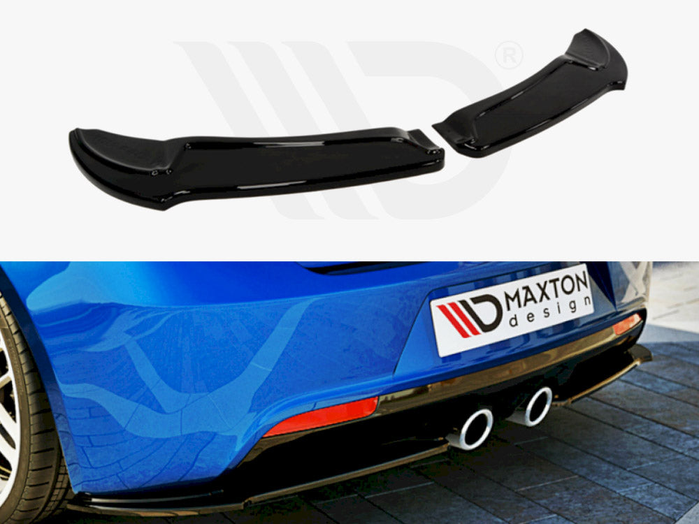 Rear Side Splitters Vw Golf Vi R  - Textured