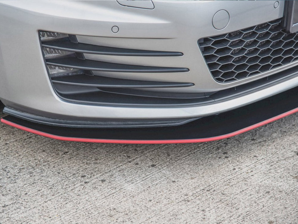 Street Pro Front Splitter Vw Golf Mk7 Gti / Gtd