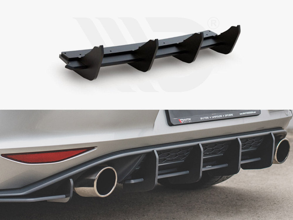 Street Pro Rear Diffuser V.1 Vw Golf Mk7 Gti